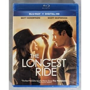 The Longest Ride Blu-ray + Digital HD Britt Robertson, Scott eastwood NEW Sealed